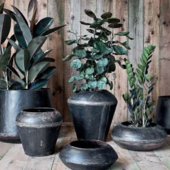 Nkuku Endo Reclaimed Iron Planter Home Accessories