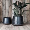 Nkuku Endo Reclaimed Iron Planter Home Accessories