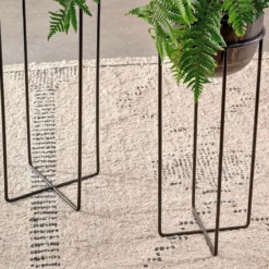 Nkuku Home Accessories Endo Reclaimed Iron Planter Stand 16 Nkuku Home Accessories Endo Reclaimed Iron Planter Stand