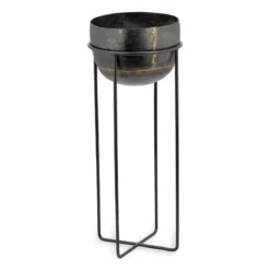 Nkuku Home Accessories Endo Reclaimed Iron Planter Stand 18 Nkuku Home Accessories Endo Reclaimed Iron Planter Stand