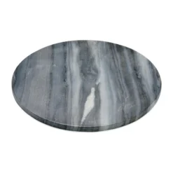 Nkuku Table Accessories Esa Marble Table Mat - Grey