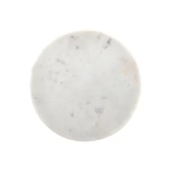 Nkuku Esa Marble Table Mat - White Table Accessories