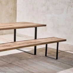Nkuku Kitchen & Dining Room Fia Bench - 220cm