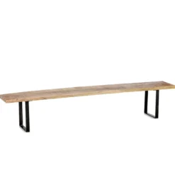 Nkuku Kitchen & Dining Room Fia Bench - 220cm