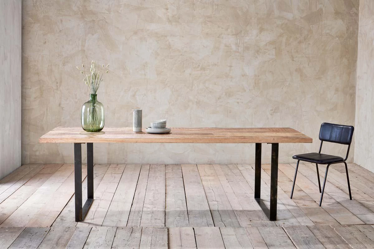 Nkuku Fia Dining Table - 220cm Kitchen & Dining Room 4 Nkuku Fia Dining Table - 220cm Kitchen & Dining Room