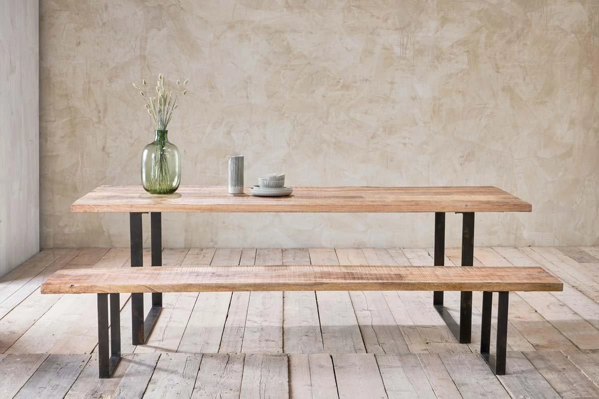 Nkuku Fia Dining Table - 220cm Kitchen & Dining Room 5 Nkuku Fia Dining Table - 220cm Kitchen & Dining Room