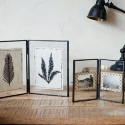 Nkuku Folded Danta Frame - Antique Black Home Accessories