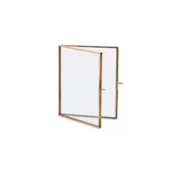Nkuku Home Accessories Folded Danta Frame - Antique Brass