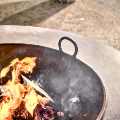 Nkuku Halali Kadai Fire Pit With Surround