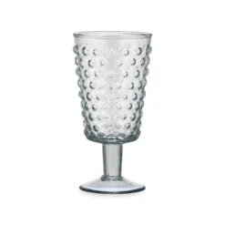 Nkuku New Arrivals Haldi Wine Glass - Clear (Set Of 4)