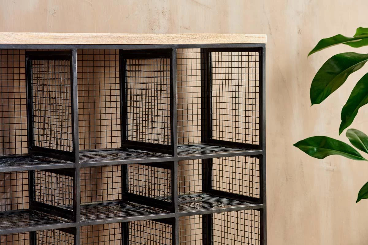 Nkuku Hallway & Bootroom Hasa Open Shelf Unit 6 Nkuku Hallway & Bootroom Hasa Open Shelf Unit