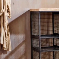 Nkuku Hallway & Bootroom Hasa Open Shelf Unit 11 Nkuku Hallway & Bootroom Hasa Open Shelf Unit