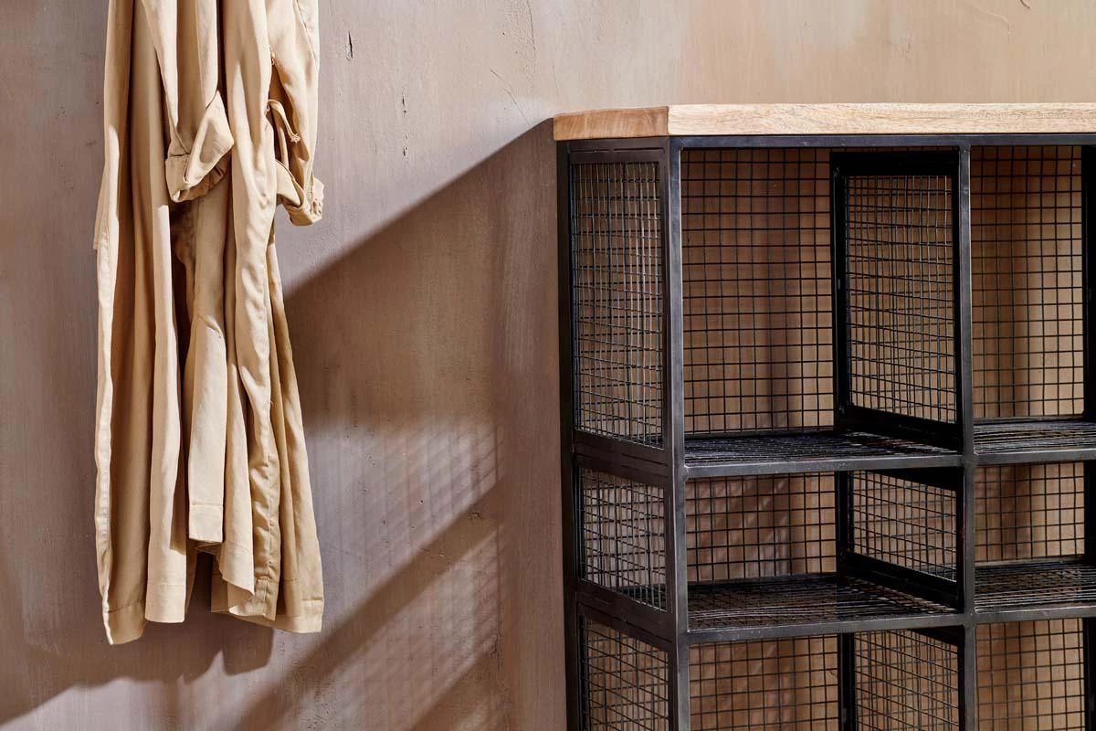 Nkuku Hallway & Bootroom Hasa Open Shelf Unit 5 Nkuku Hallway & Bootroom Hasa Open Shelf Unit