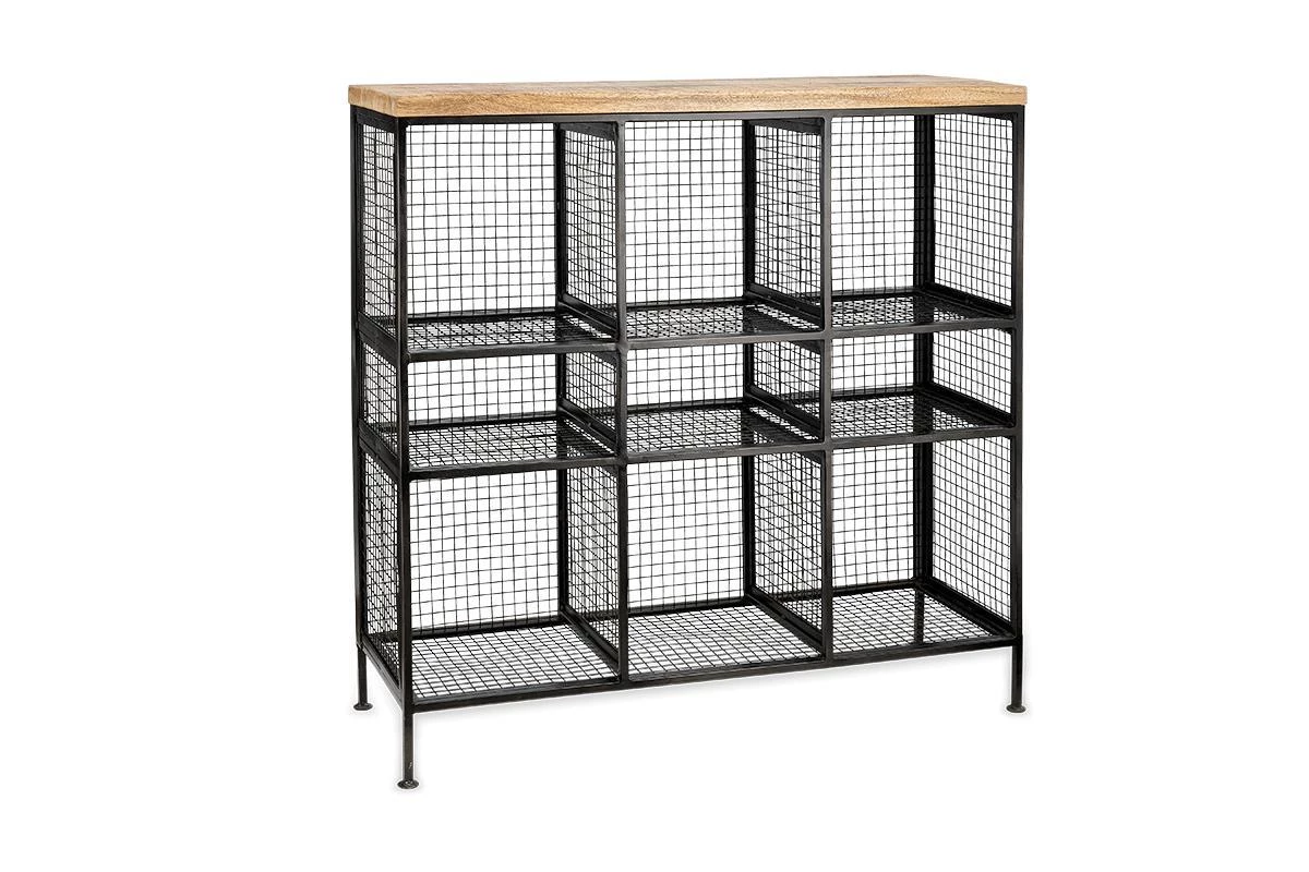 Nkuku Hallway & Bootroom Hasa Open Shelf Unit 9 Nkuku Hallway & Bootroom Hasa Open Shelf Unit