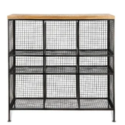 Nkuku Hallway & Bootroom Hasa Open Shelf Unit 14 Nkuku Hallway & Bootroom Hasa Open Shelf Unit