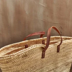 Nkuku Hasani Moroccan Shopper - Short Handles Soft Furnishings