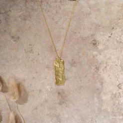 Nkuku Eco-Friendly Gifts Huron Hammered Necklace