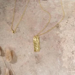 Nkuku Eco-Friendly Gifts Huron Hammered Necklace