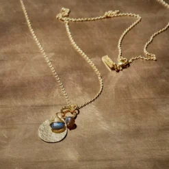 Nkuku Eco-Friendly Gifts Idalia Labradorite Necklace