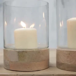 Nkuku Idha Hurricane Lantern - Straight