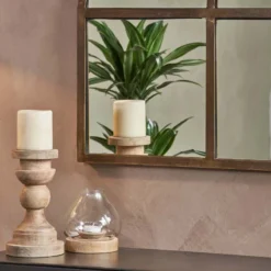 Nkuku Home Accessories Imoma Iron Overmantel Arch Mirror - Brass 9 Nkuku Home Accessories Imoma Iron Overmantel Arch Mirror - Brass