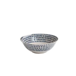 Nkuku Indigo Drop Cereal Bowl