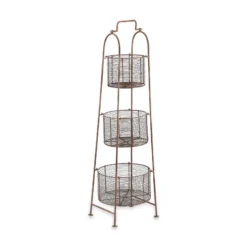 Nkuku Inkollu Three-Tiered Storage Stand Kitchen