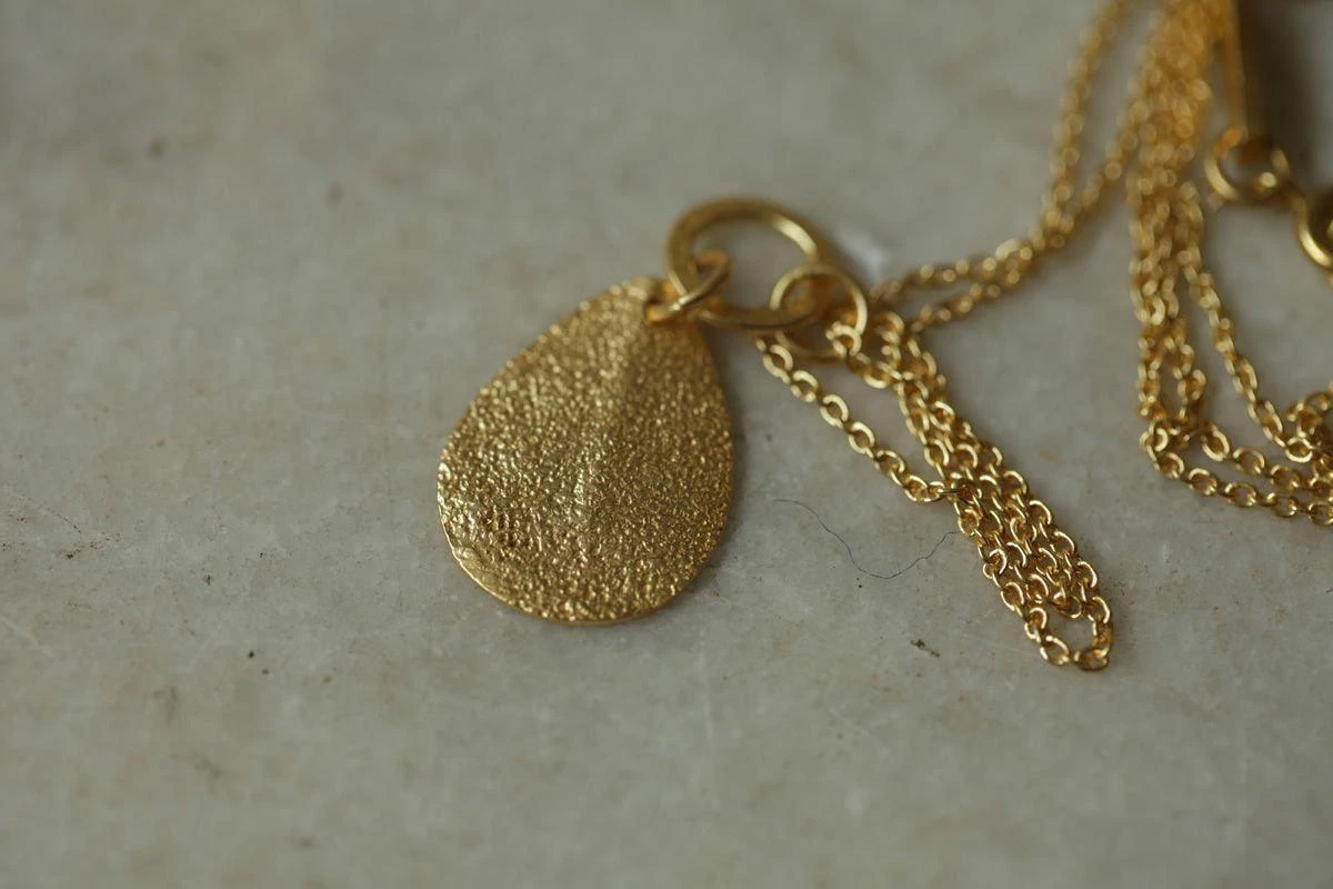 Nkuku Isa Hammered Necklace 4 Nkuku Isa Hammered Necklace