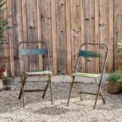 Nkuku Ishan Reclaimed Folding Chair