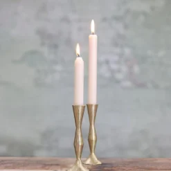 Nkuku Jahi Brass Candlestick - Tall