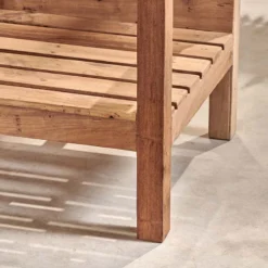 Nkuku Garden Furniture Jaisalmer Reclaimed Wood Armchair