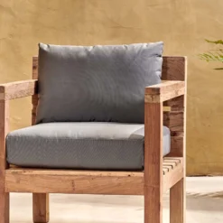 Nkuku Garden Furniture Jaisalmer Reclaimed Wood Armchair