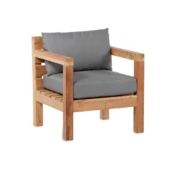 Nkuku Garden Furniture Jaisalmer Reclaimed Wood Armchair