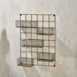 Nkuku Jalgaon Wall Shelf - Large