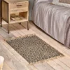 Nkuku Jambo Jute Rug - Small - Black Home Accessories
