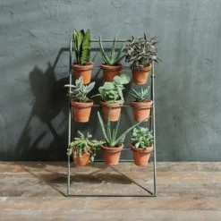 Nkuku Jara Terracotta Planter Stand Home Accessories