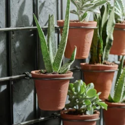 Nkuku Jara Terracotta Wall Hung Planter