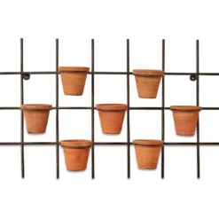 Nkuku Jara Terracotta Wall Hung Planter