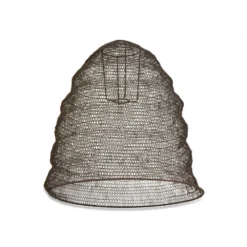 Nkuku Jatani Rust Wire Lampshade - Small Oval