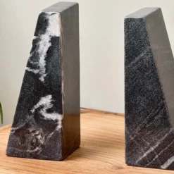 Nkuku Juda Marble Bookends