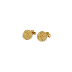 Nkuku Karnataka Disc Earring Studs Eco-Friendly Gifts