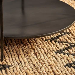 Nkuku Karoko Marble Coffee Table Living Room