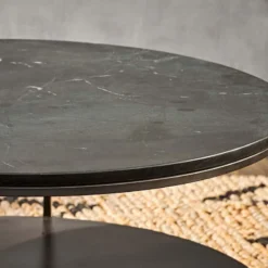 Nkuku Karoko Marble Coffee Table Living Room