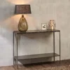 Nkuku Karoko Marble Console Table Living Room
