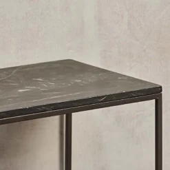Nkuku Karoko Marble Console Table Living Room