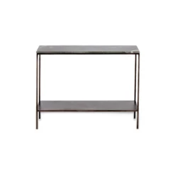 Nkuku Karoko Marble Console Table Living Room