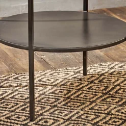 Nkuku Living Room Karoko Marble Side Table