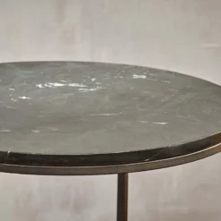 Nkuku Living Room Karoko Marble Side Table