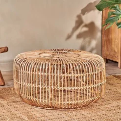 Nkuku Kedarpur Rattan Coffee Table New Arrivals