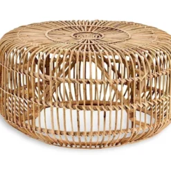Nkuku Kedarpur Rattan Coffee Table New Arrivals